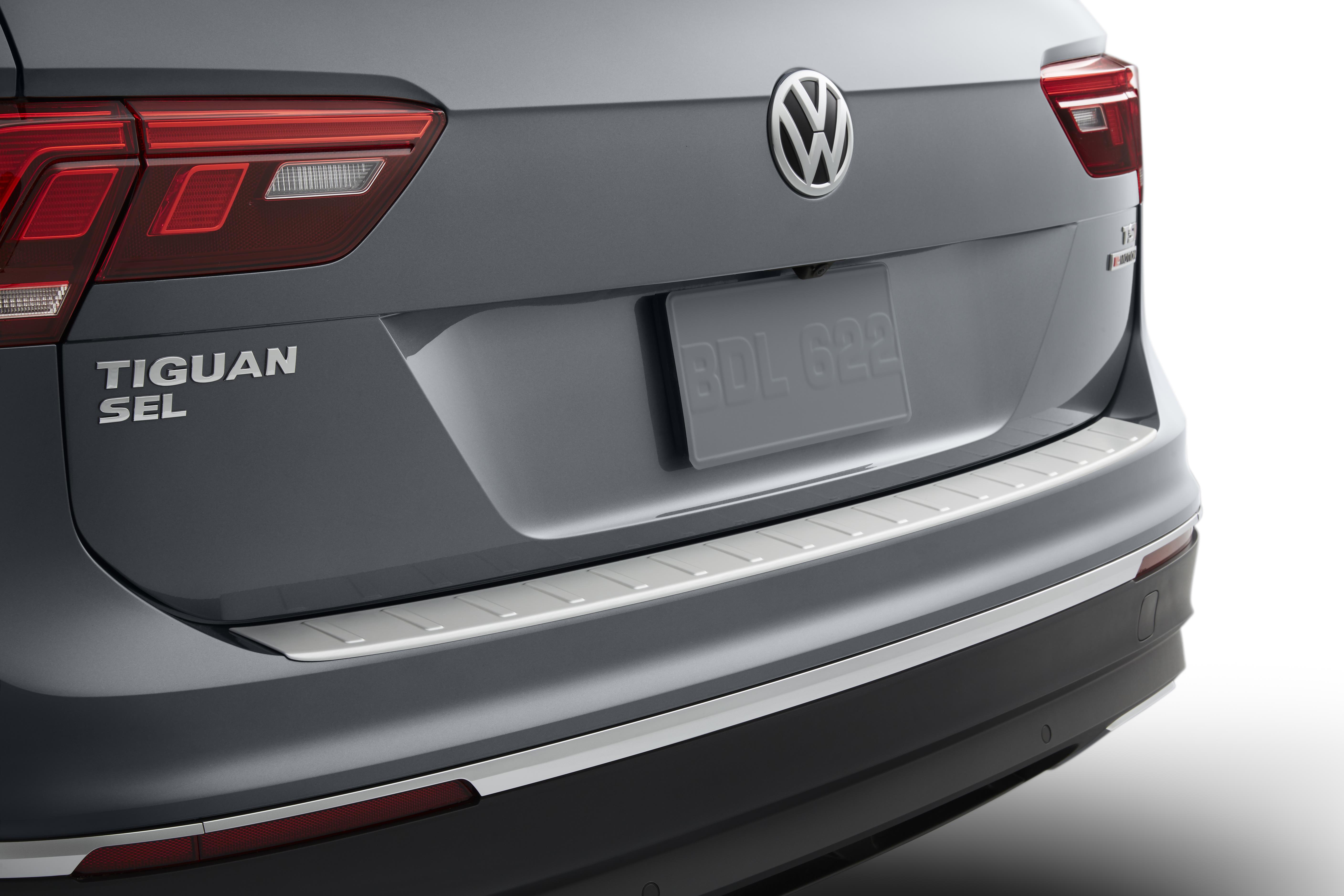 2018 Volkswagen Tiguan Plaque de protection de pare chocs arrière